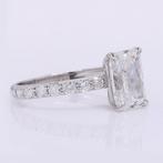 Zonder minimumprijs - Ring Platina - 2.40ct. tw. Diamant