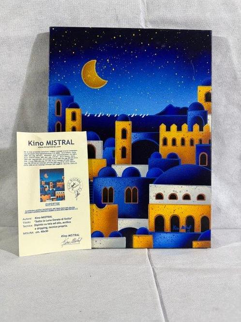 Kino Mistral (1943) - Sotto la Luna dorata di Sicilia, Antiek en Kunst, Kunst | Schilderijen | Klassiek