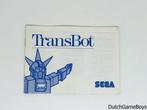 Sega Master System - Transbot - Manual, Auto diversen, Handleidingen en Instructieboekjes, Verzenden