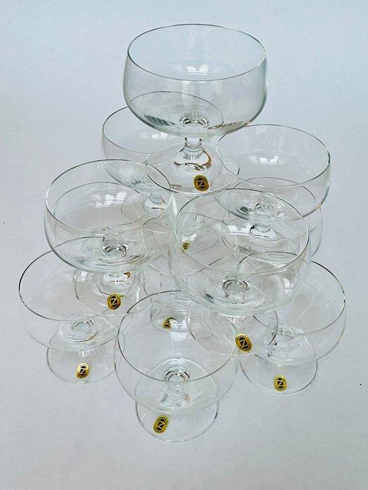 Zwiesel - West Germany - Drankservies (12) - Glas -, Antiquités & Art, Curiosités & Brocante