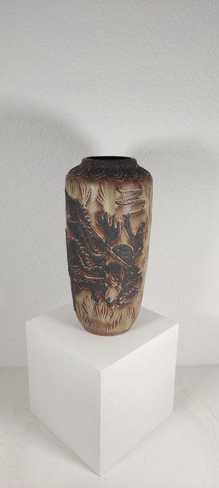 Scheurich - H. 44cm - Vase - Céramique - chariot de combat