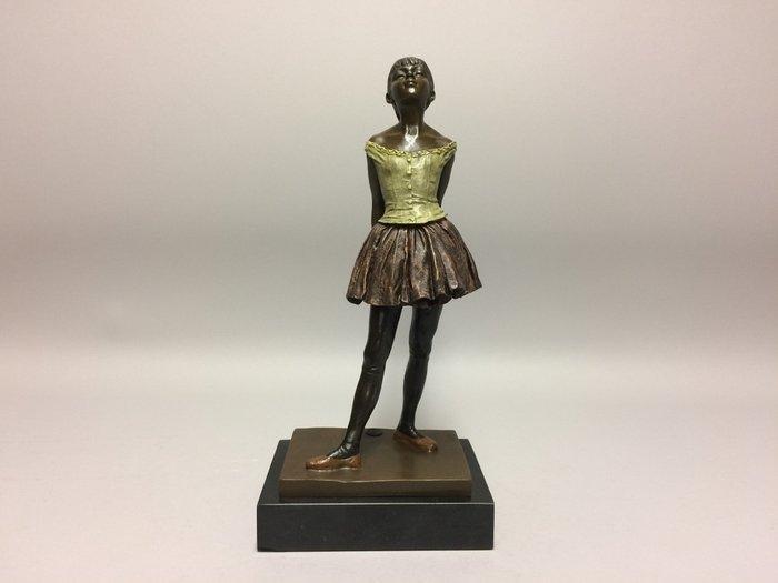 sculptuur, La petite danseuse naar Degas - 38 cm - Brons, Antiek en Kunst, Curiosa en Brocante