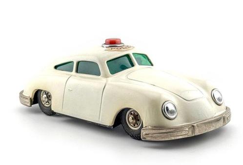 Gescha - Modelauto - Porsche 356 Polizei, Antiek en Kunst, Antiek | Speelgoed