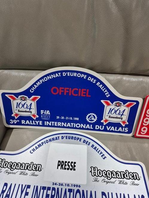 Plaque de sport (5) - Plastique, Verzamelen, Automerken, Motoren en Formule 1