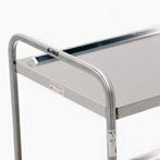 Gebruikte RVS wagens serveerkar met 2 etages, Ophalen of Verzenden, Gebruikt