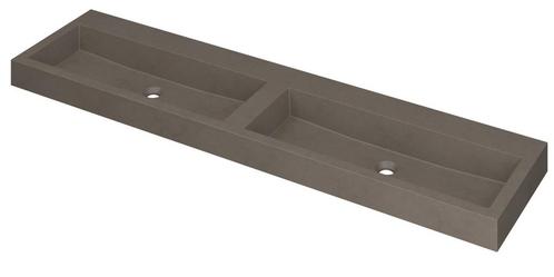 INK Wastafel Momento Quartz zonder kraangat 180 cm x 45 cm x, Doe-het-zelf en Bouw, Sanitair, Overige typen, Nieuw, Ophalen of Verzenden
