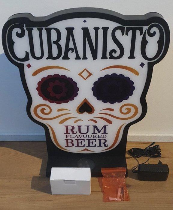 Cubanisto lichtbak led bier - cubanisto - Lichtbak -, Antiek en Kunst, Antiek | Wandborden en Tegels