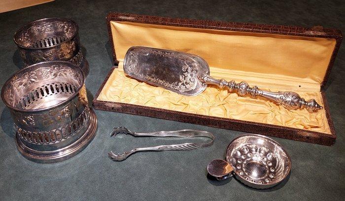 Taartschep (5) - Verzilverd - 1900-1910, 1950-1960 - Antiek, Antiek en Kunst, Antiek | Keukengerei