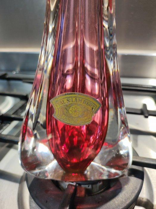 Val Saint Lambert - René Delvenne - Lamp - Kristal - Pied, Antiek en Kunst, Antiek | Verlichting
