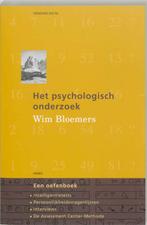 Psychologisch Onderzoek Een Oefenboek 9789026318801, Boeken, Wim Bloemers, Wim Bloemers, Zo goed als nieuw, Verzenden