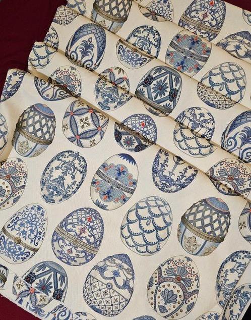 TESSUTO Eieren Fabergé Fine Dining- 300x280cm - Tafelkleed, Antiek en Kunst, Antiek | Tapijten, Tafelkleden en Textiel