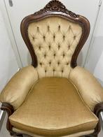 Fauteuil - Elegante antieke Victoriaanse hondraam, uit de