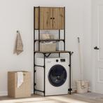 vidaXL Wasmachine Kast Artisan Eiken 68x48,5x194 cm, Verzenden, Nieuw