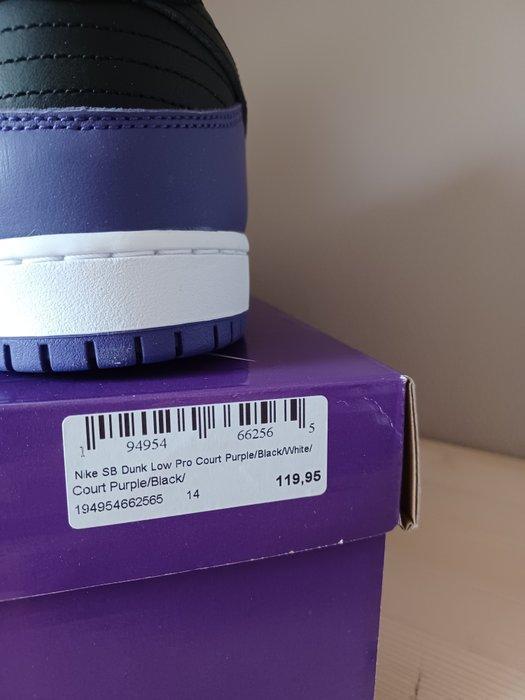 Nike - SB Dunk Low Pro Court Purple/Black/White - Low-top, Kleding | Heren, Schoenen