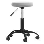 vidaXL Massagekruk fluweel lichtgrijs, Sport en Fitness, Verzenden, Nieuw