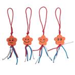 Fako Bijoux - Bloem Oranje Emoji Geluksbrenger -, Diversen, Cadeauverpakkingen, Verzenden, Nieuw