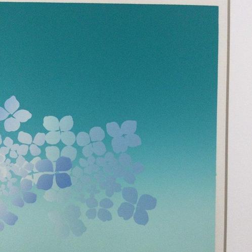 Hydrangea - Sérigraphie - Kozo Inoue  (1937-) - Japon -, Antiek en Kunst, Antiek | Overige Antiek