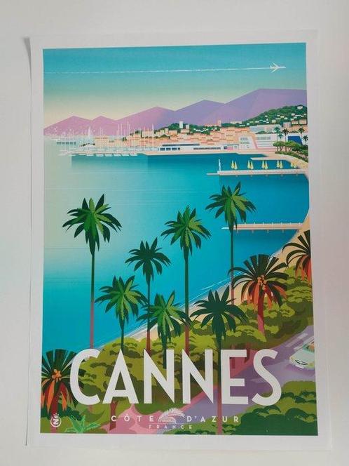 Monsieur Z - Affiche du festival de Cannes 2024, Antiek en Kunst, Kunst | Tekeningen en Fotografie