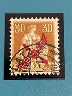 Zwitserland 1919/1920 - 30+50 Rp. Luchtpost met, Postzegels en Munten, Postzegels | Europa | België, Gestempeld