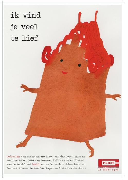Plint Prentenboek Ik vind je veel te lief 9789059305632, Boeken, Gedichten en Poëzie, Zo goed als nieuw, Verzenden