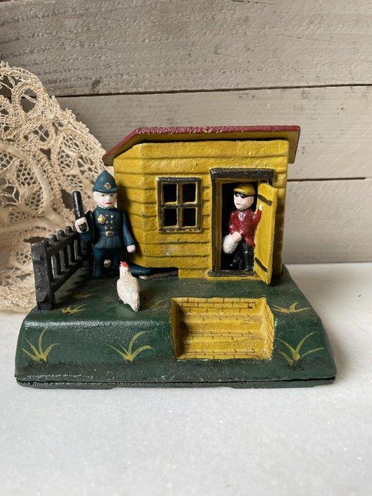 Decoratief ornament - Mechanische spaarpot - Europa, Antiek en Kunst, Curiosa en Brocante