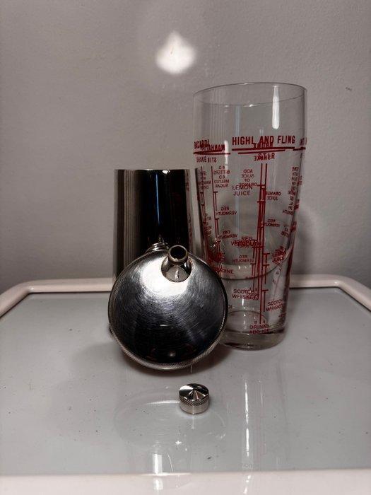 Cocktailshaker - Shaker per cocktail - .800 zilver, Antiek en Kunst, Antiek | Zilver en Goud