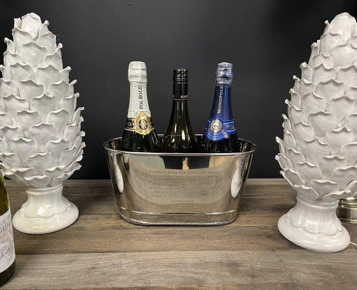 Bollinger - Champagne koeler - 2-3 fleskoeler - Legering -, Antiek en Kunst, Curiosa en Brocante