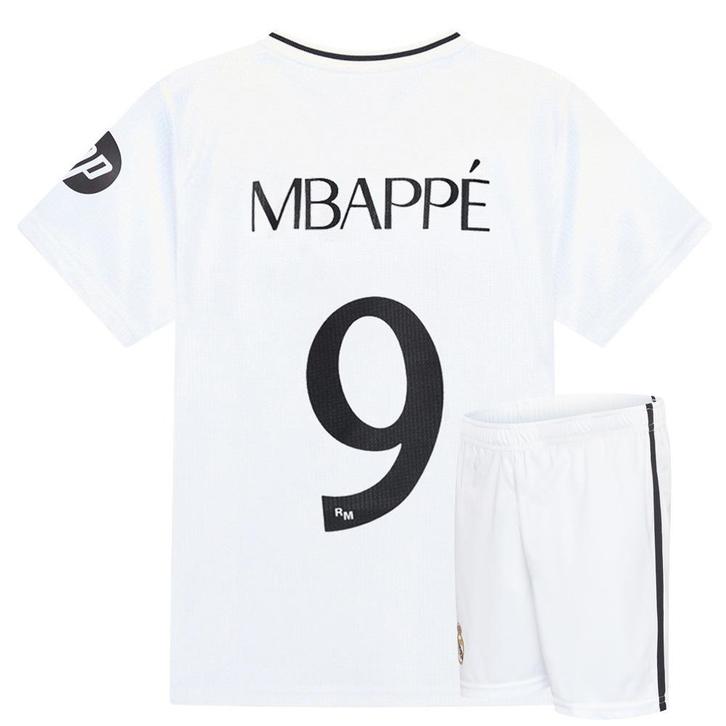 Kingdo Real Madrid Voetbaltenue Mbappe Thuis - 2024-2025 -, Sport en Fitness, Voetbal, Bal, Nieuw, Verzenden