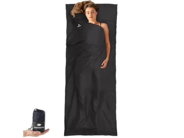 Veiling - Maraboha Lakenzak van Zachte Microvezel - Reisslaa, Caravanes & Camping, Sacs de couchage