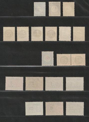 Nederland 1906/1938 - Verschillende Portzegels, zie scans - beschikbaar voor biedingen
