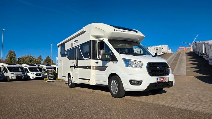 Benimar Cocoon 463 op Ford met automaat en twinbedden  57801, Caravans en Kamperen, Mobilhomes, Cassettetoilet, Automaat, L-zit