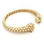 Handmade - Bracelet - Pantera - 12.1 g - 18 carats Or blanc,