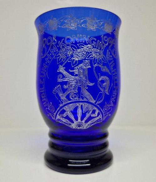 Glasfabriek Leerdam - A.D. Copier - Tasse - Verre - Bière de, Antiek en Kunst, Antiek | Glaswerk en Kristal