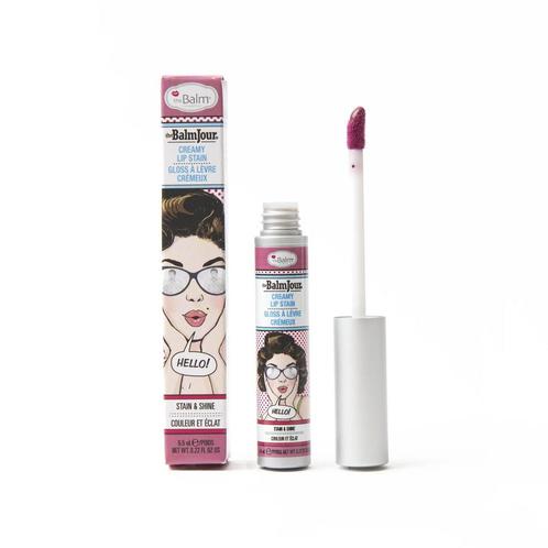 TheBalm The BalmJour Creamy lip stain 6.5ml Hello!, Handtassen en Accessoires, Uiterlijk | Cosmetica en Make-up, Nieuw, Verzenden