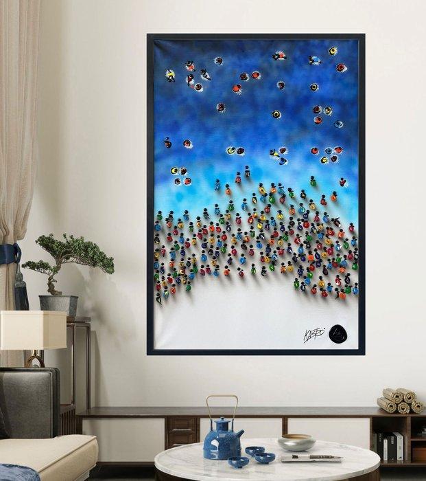 Kastro - Kastro - Kriatures Coffee #412 - XL - NO Reserve, Antiek en Kunst, Kunst | Schilderijen | Modern