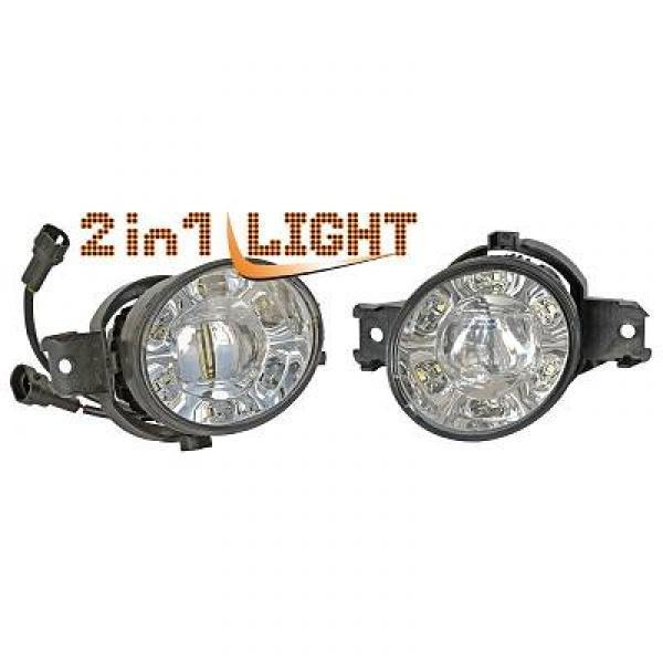 Mistlampen LED dagrijverlichting | diverse Renault / Nissan, Auto-onderdelen, Verlichting, Nieuw, Nissan, Opel, Renault, Verzenden