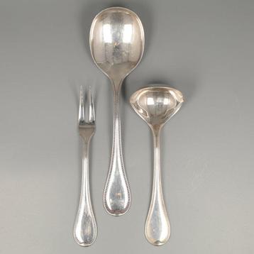 Robbe & Berking model  Französisch-PerlJuslepel, Vleesvork
