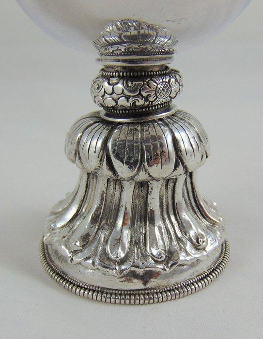 Late Baroque Silver Chalice / Goblet – South German,, Antiquités & Art, Antiquités | Argent & Or