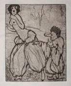 Rudolf Keller (1890-?) - Erotische Märchen (10 Radierungen), Antiek en Kunst