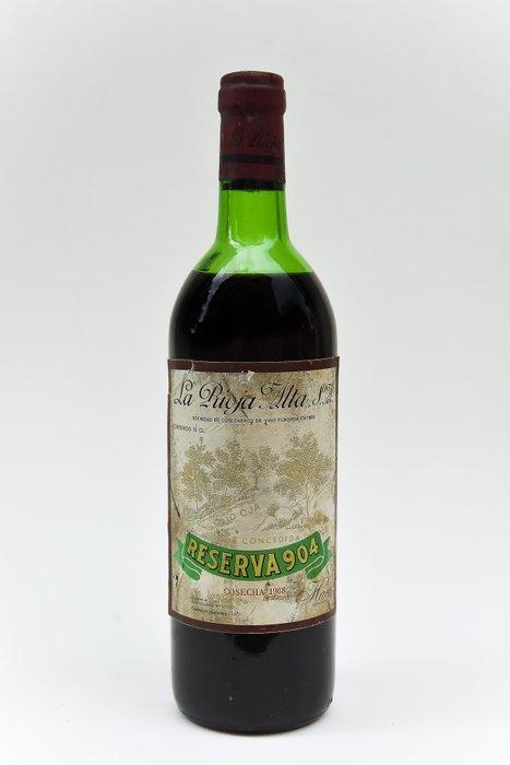 1968 La Rioja Alta, Reserva 904 - Rioja Gran Reserva - 1, Verzamelen, Wijnen