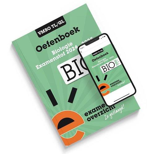 ExamenOverzicht - Oefenboek Biologie VMBO TL/GL, Boeken, Overige Boeken, Zo goed als nieuw, Verzenden