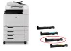 Second Hand HP - Huismerk Toner Magenta CM6040, CM6030,, Toner, Ophalen of Verzenden