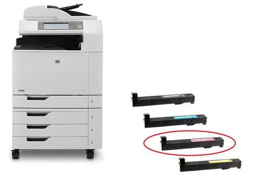 Second Hand HP - Huismerk Toner Magenta CM6040, CM6030,, Computers en Software, Printerbenodigdheden, Toner, Nieuw, Ophalen of Verzenden