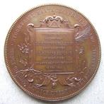 Nederland. Medal 25 jaar Stoomvaart Mij. Nederland 1895