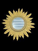 Wandspiegel - Hout - Vintage spiegel met stralen