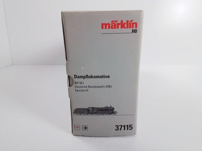 Märklin H0 - 37115 - Stoomlocomotief met tender (1) -, Hobby en Vrije tijd, Modeltreinen | H0