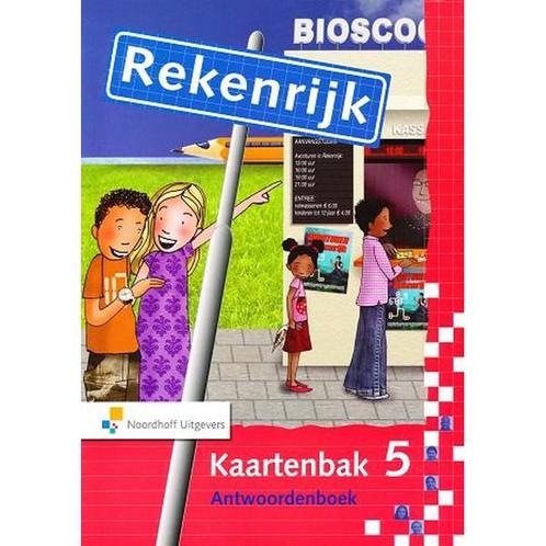 Rekenrijk versie 3 Antwoordenboek Kaartenbak groep 5, Livres, Livres scolaires, Envoi