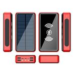 Qi Draadloze Solar Powerbank met 4 Poorten 80.000mAh -, Telecommunicatie, Verzenden, Nieuw, Stuff Certified®