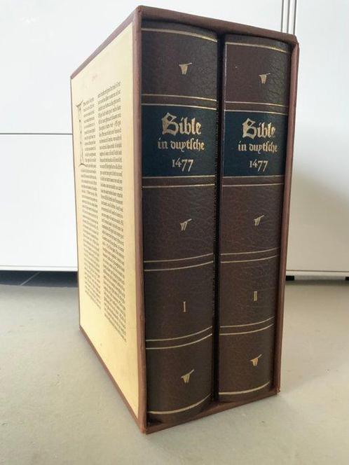 Delftse Bijbel van 1477 [facsimile-uitgave] met introductie, Antiek en Kunst, Antiek | Boeken en Manuscripten