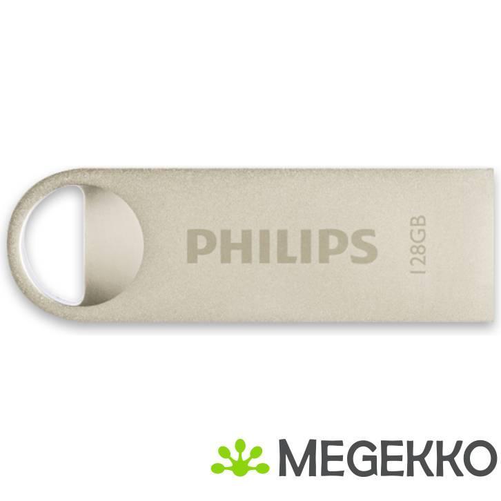 Philips Moon edition USB flash drive 128 GB USB Type-A 2.0, Computers en Software, Overige Computers en Software, Nieuw, Verzenden